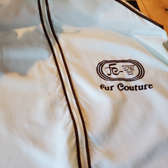 Full Length Blush Mink Coat by Edd Jacobs, Somper - Picture 6 of 8